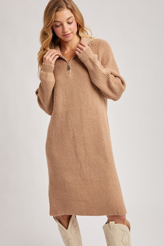 Quarter Zip Dress