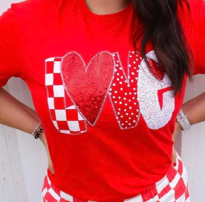 Modge Podge Valentine Tee