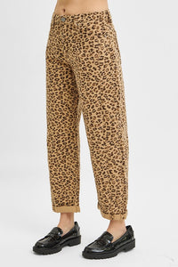 Cropped Barrel Jeans