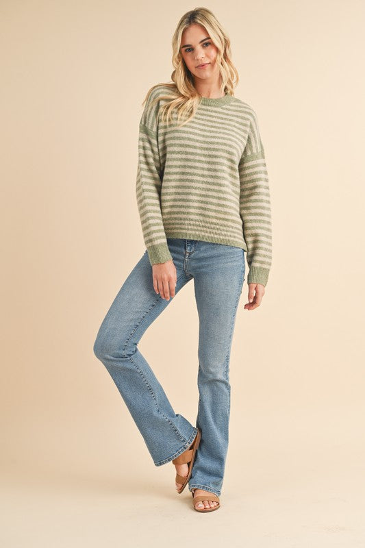 Brushed Drop Shoulder Sweater