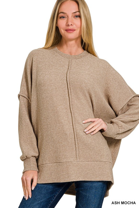 Brushed Oversized Sweater