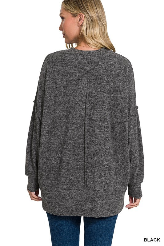 Brushed Oversized Sweater