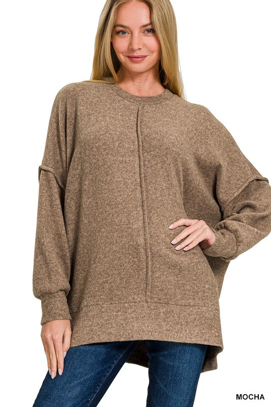 Brushed Oversized Sweater