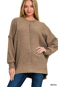 Brushed Oversized Sweater