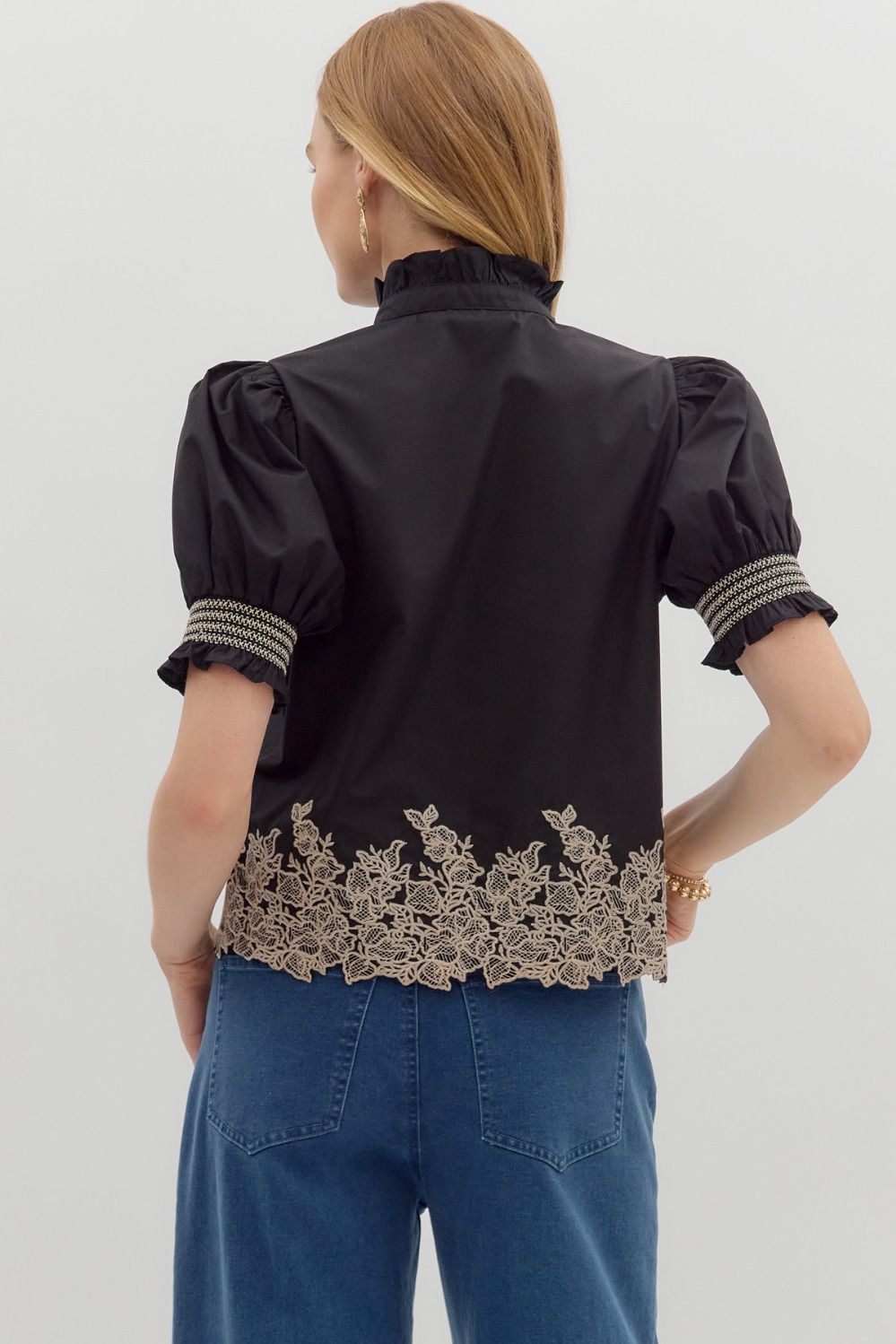 Embroidered Top
