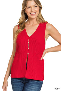 4 Button Vest